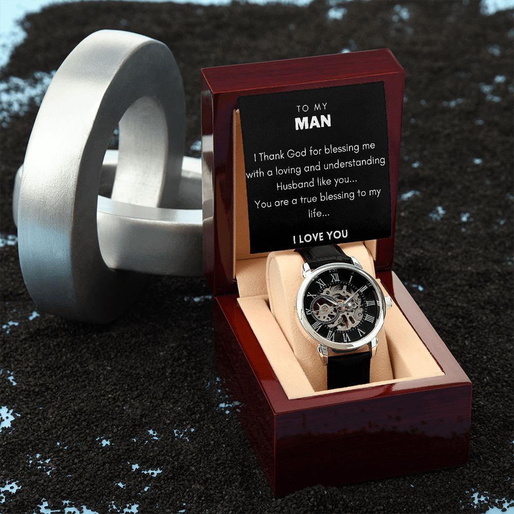 To My Man - I Love you - CHARMING FAMILY GIFT