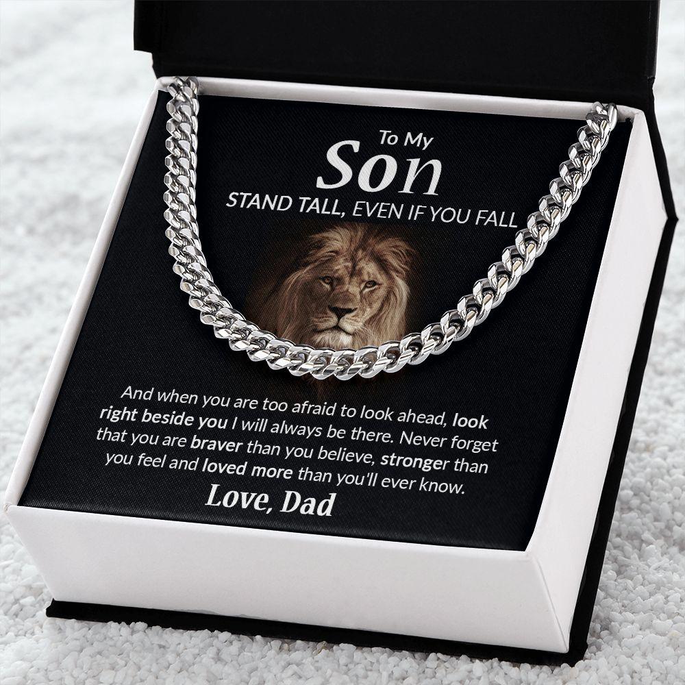To My Son - Love Dad - CHARMING FAMILY GIFT