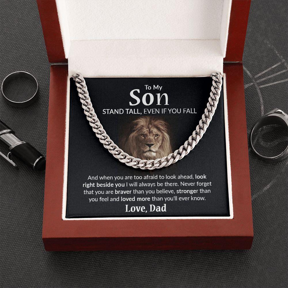 To My Son - Love Dad - CHARMING FAMILY GIFT