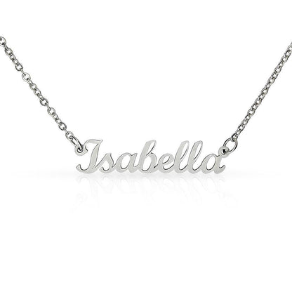 Customize Name Necklace - CHARMING FAMILY GIFT