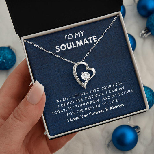 Soulmate - Found You - Forever Love Necklace - CHARMING FAMILY GIFT